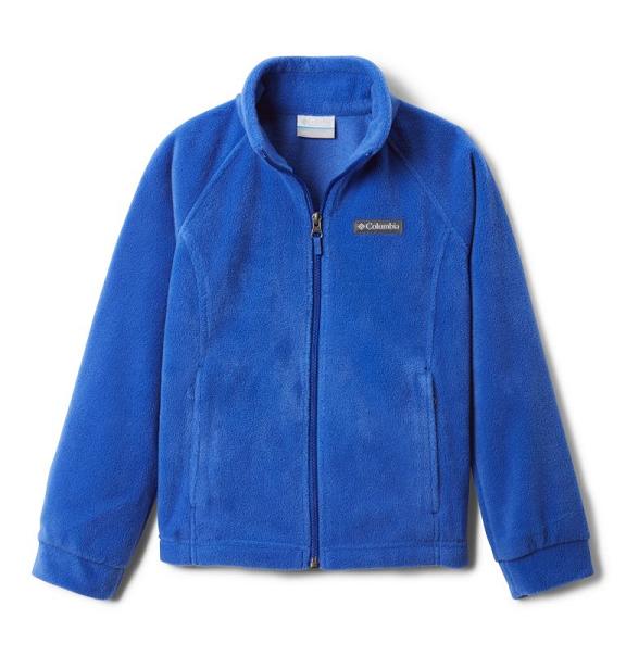 Columbia Benton Springs Fleece Jacket Girls Blue USA (US752664)